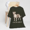 Jackabee Shirt, Vintage Dog Sketch Tee, Dog Lover Gift
