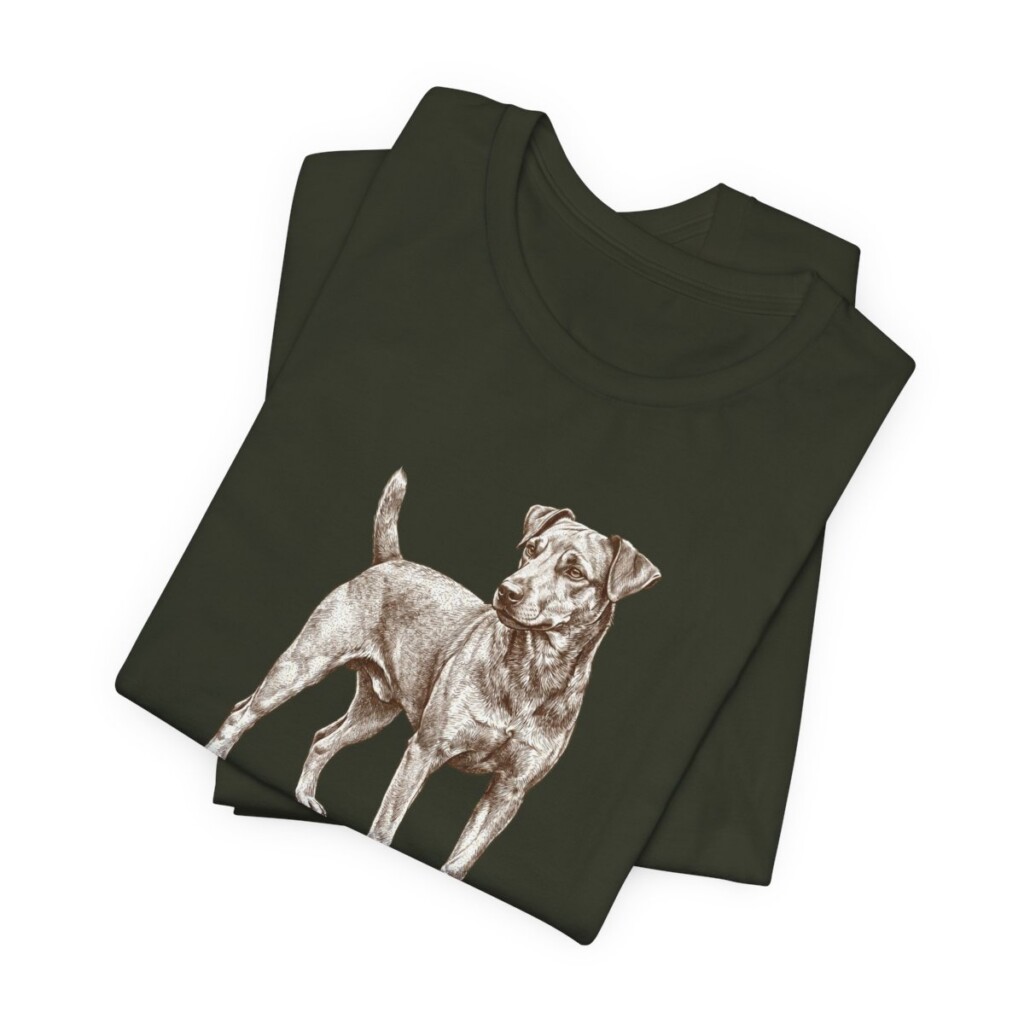 Jagdterrier Humor Shirt, Vintage Dog Sketch Tee, Dog Humor Gift Jagdterrier Humor Shirt, Vintage Dog Sketch Tee, Dog Humor Gift