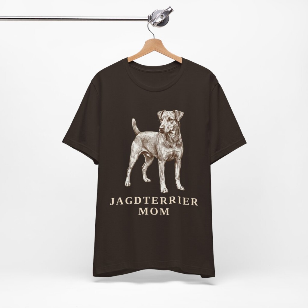 Jagdterrier Mom Shirt, Vintage Dog Sketch Tee, Dog Mom Gift Jagdterrier Mom Shirt, Vintage Dog Sketch Tee, Dog Mom Gift