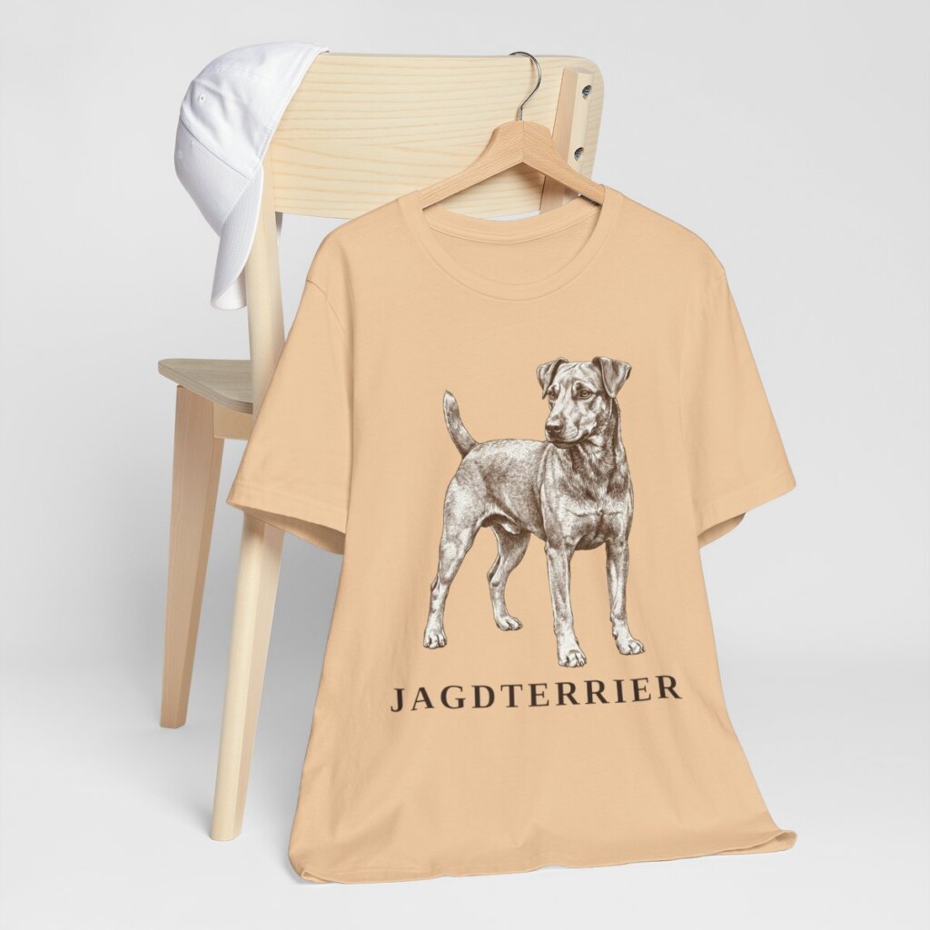 Jagdterrier Shirt, Vintage Dog Sketch Tee, Dog Lover Gift