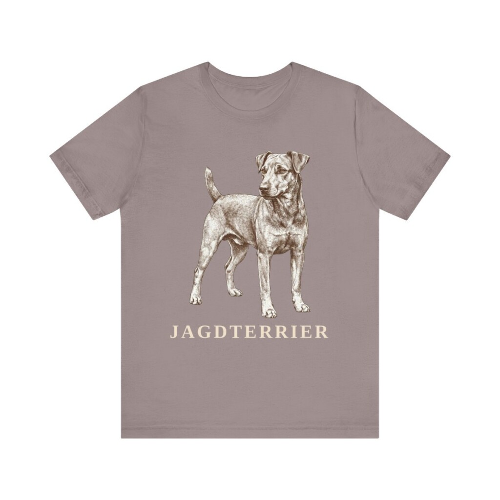 Jagdterrier Shirt, Vintage Dog Sketch Tee, Dog Lover Gift