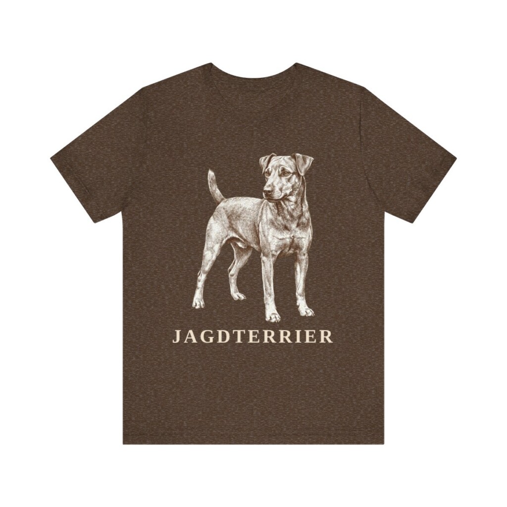 Jagdterrier Shirt, Vintage Dog Sketch Tee, Dog Lover Gift