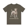Jagdterrier Shirt, Vintage Dog Sketch Tee, Dog Lover Gift