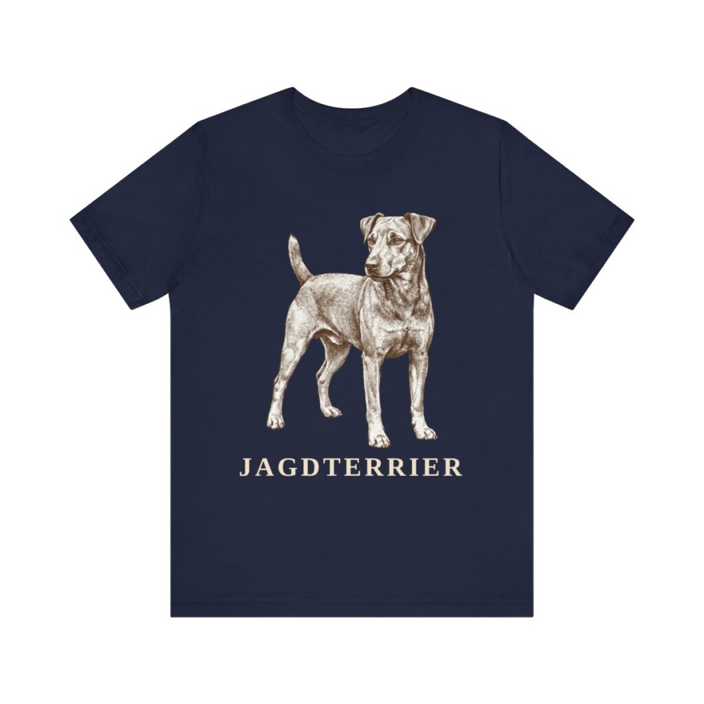 Jagdterrier Shirt, Vintage Dog Sketch Tee, Dog Lover Gift