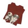 Japanese Chin Dad Shirt, Vintage Dog Sketch Tee, Dog Dad Gift Japanese Chin Dad Shirt, Vintage Dog Sketch Tee, Dog Dad Gift