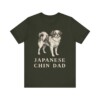 Japanese Chin Dad Shirt, Vintage Dog Sketch Tee, Dog Dad Gift Japanese Chin Dad Shirt, Vintage Dog Sketch Tee, Dog Dad Gift