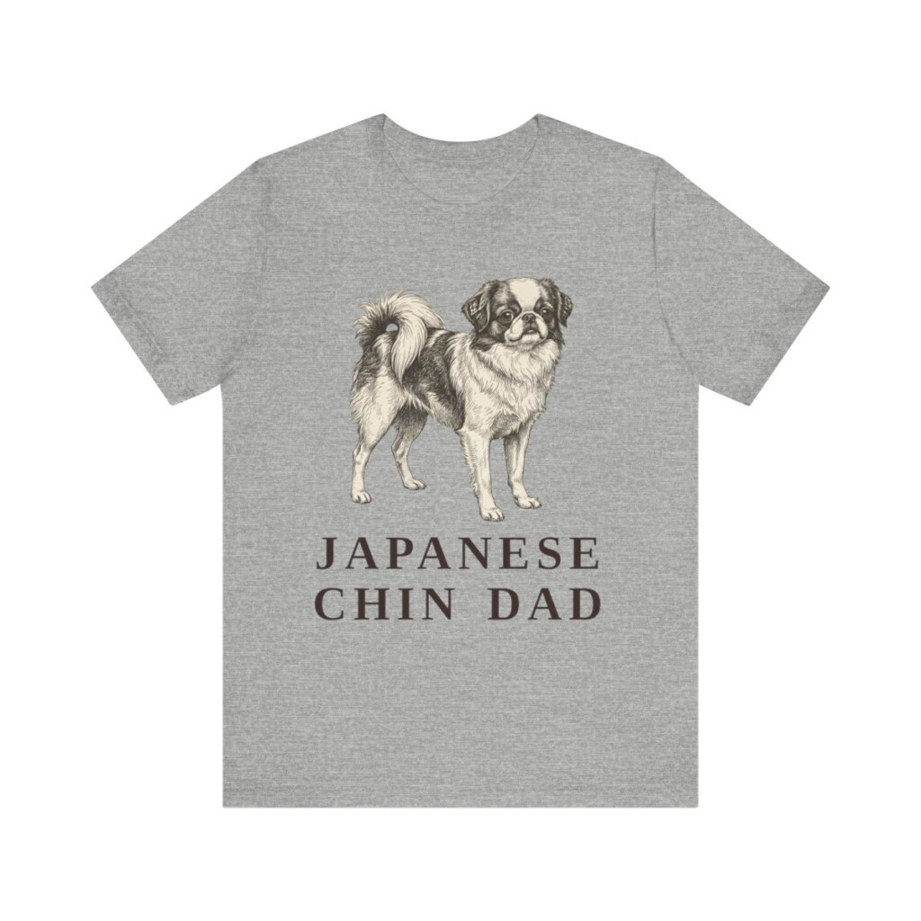 Japanese Chin Dad Shirt, Vintage Dog Sketch Tee, Dog Dad Gift Japanese Chin Dad Shirt, Vintage Dog Sketch Tee, Dog Dad Gift