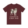 Japanese Chin Dad Shirt, Vintage Dog Sketch Tee, Dog Dad Gift Japanese Chin Dad Shirt, Vintage Dog Sketch Tee, Dog Dad Gift