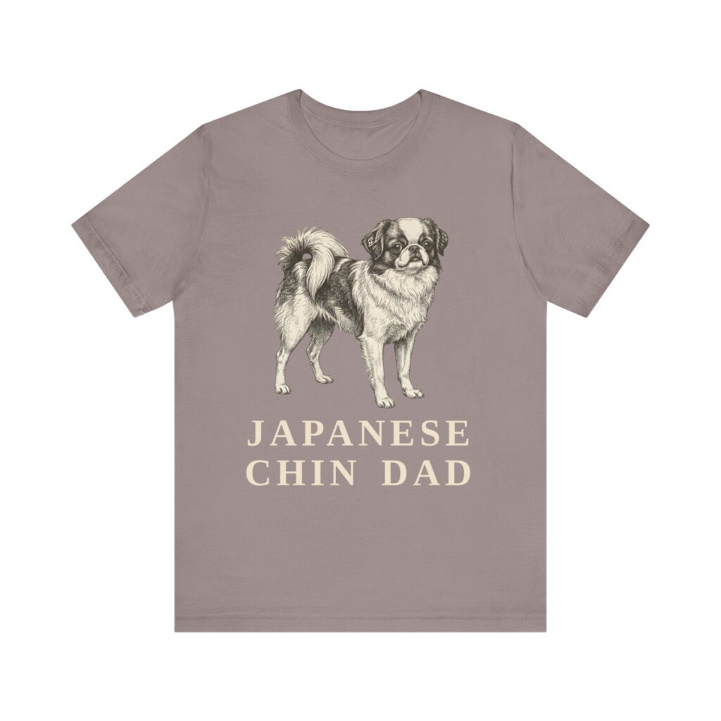 Japanese Chin Dad Shirt, Vintage Dog Sketch Tee, Dog Dad Gift Japanese Chin Dad Shirt, Vintage Dog Sketch Tee, Dog Dad Gift