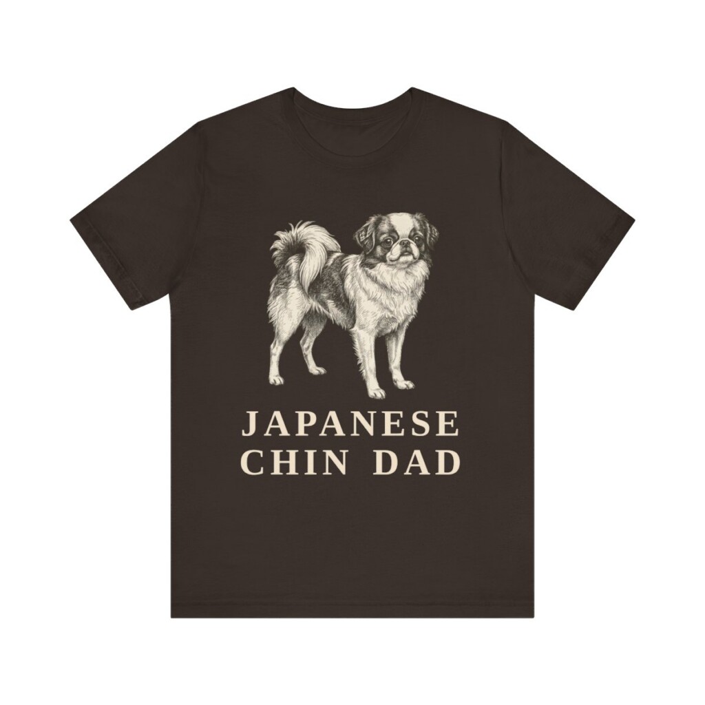 Japanese Chin Dad Shirt, Vintage Dog Sketch Tee, Dog Dad Gift Japanese Chin Dad Shirt, Vintage Dog Sketch Tee, Dog Dad Gift