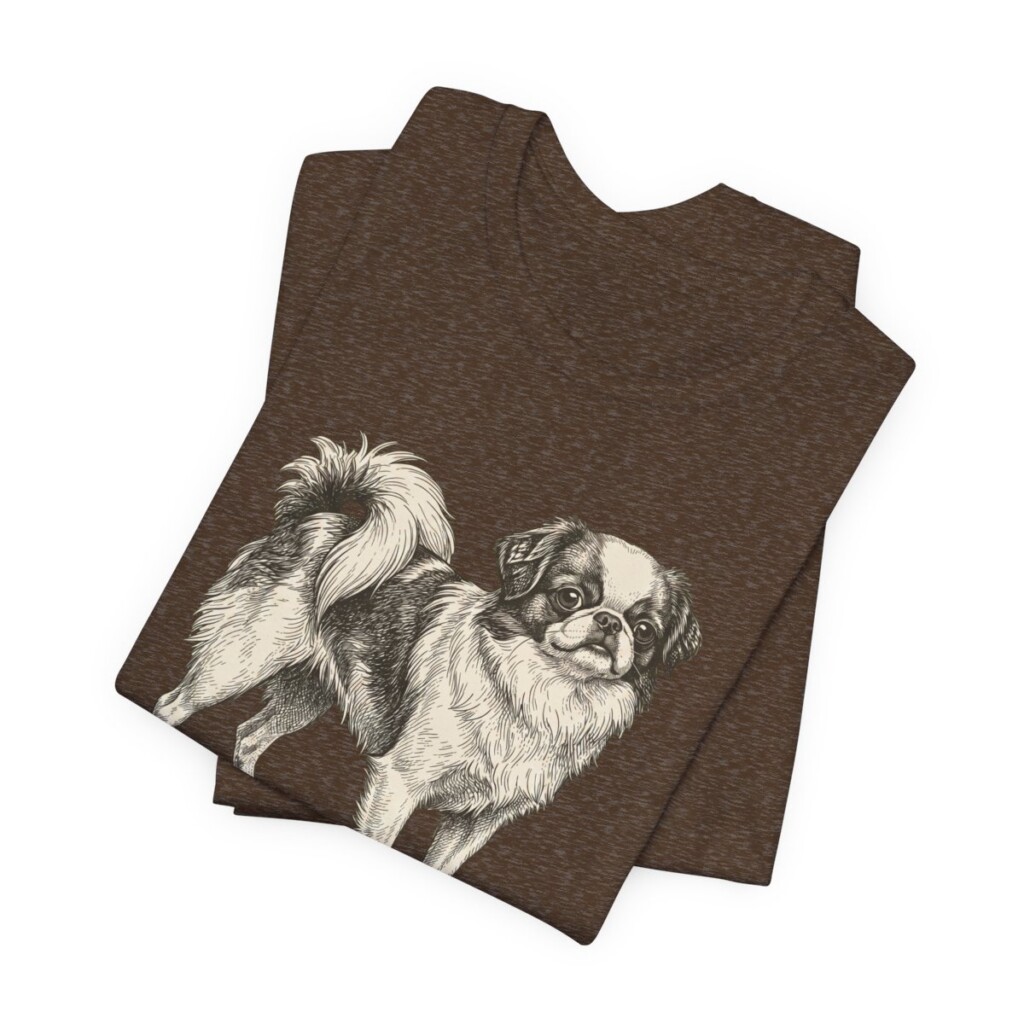 Japanese Chin Humor Shirt, Vintage Dog Sketch Tee, Dog Humor Gift Japanese Chin Humor Shirt, Vintage Dog Sketch Tee, Dog Humor Gift