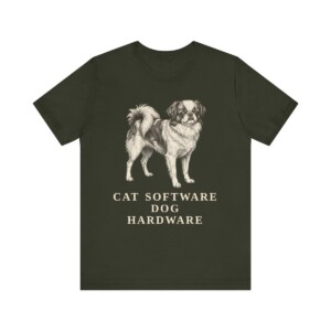 Japanese Chin Humor Shirt, Vintage Dog Sketch Tee, Dog Humor Gift