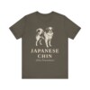 Japanese Chin Latin Shirt, Vintage Dog Sketch Tee, Dog Latin Gift
