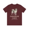 Japanese Chin Latin Shirt, Vintage Dog Sketch Tee, Dog Latin Gift