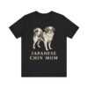 Japanese Chin Mom Shirt, Vintage Dog Sketch Tee, Dog Mom Gift