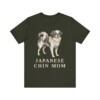 Japanese Chin Mom Shirt, Vintage Dog Sketch Tee, Dog Mom Gift