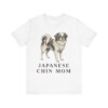 Japanese Chin Mom Shirt, Vintage Dog Sketch Tee, Dog Mom Gift