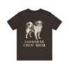 Japanese Chin Mom Shirt, Vintage Dog Sketch Tee, Dog Mom Gift