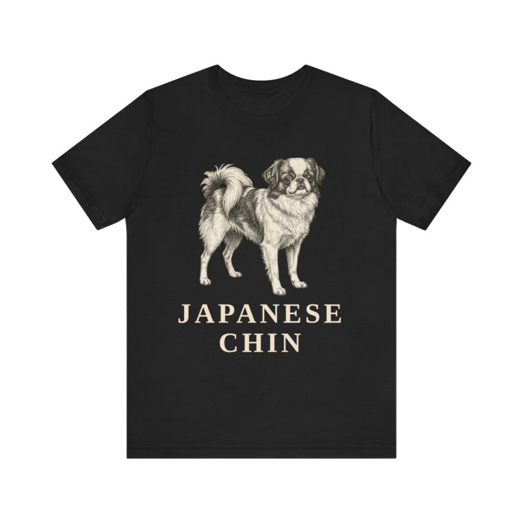 Japanese Chin Shirt, Vintage Dog Sketch Tee, Dog Lover Gift Japanese Chin Shirt, Vintage Dog Sketch Tee, Dog Lover Gift