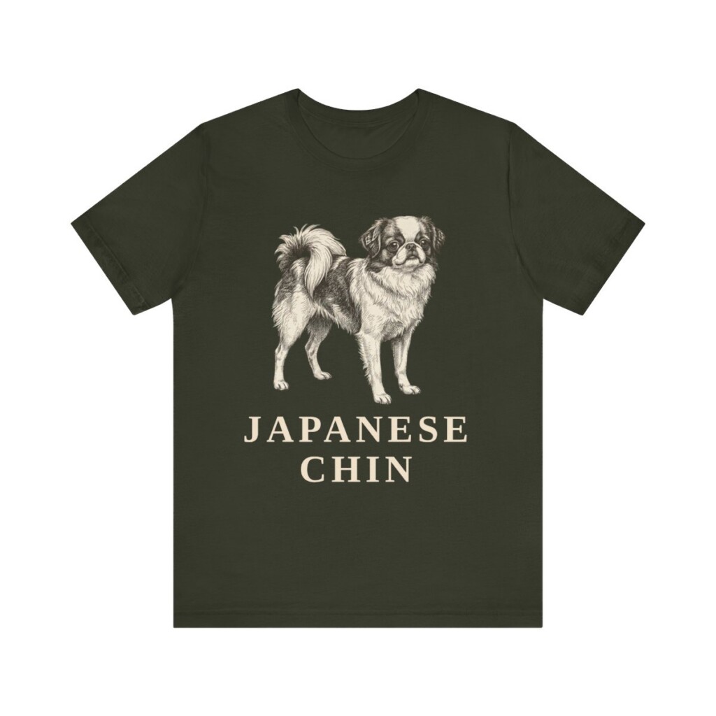 Japanese Chin Shirt, Vintage Dog Sketch Tee, Dog Lover Gift Japanese Chin Shirt, Vintage Dog Sketch Tee, Dog Lover Gift