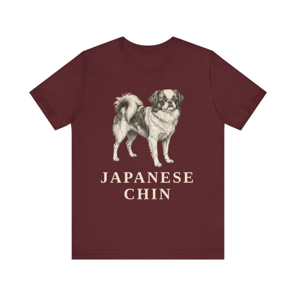 Japanese Chin Shirt, Vintage Dog Sketch Tee, Dog Lover Gift Japanese Chin Shirt, Vintage Dog Sketch Tee, Dog Lover Gift