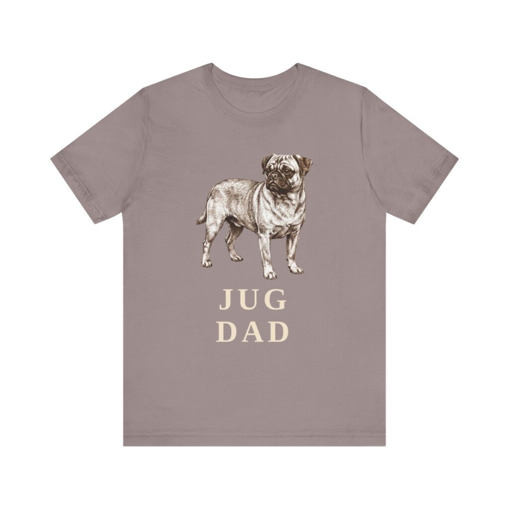 Jug Dad Shirt, Vintage Dog Sketch Tee, Dog Dad Gift