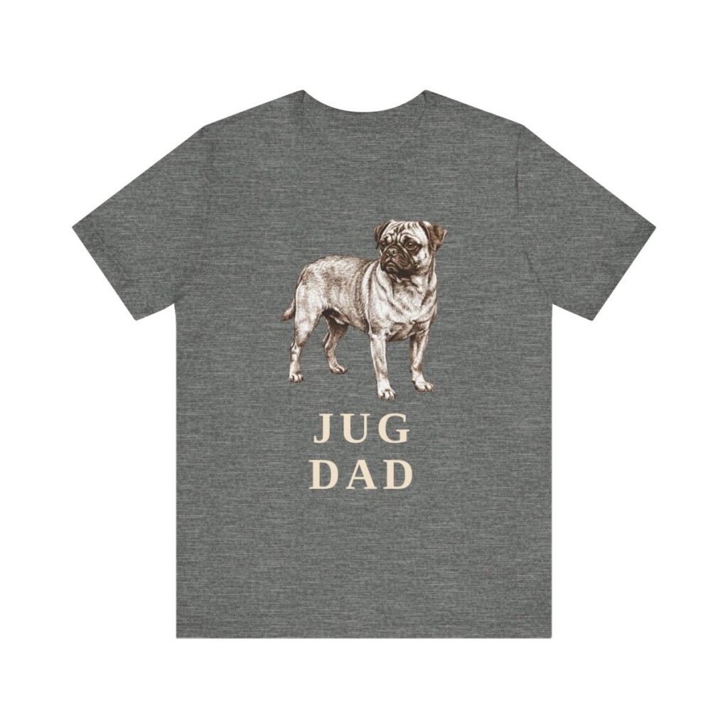 Jug Dad Shirt, Vintage Dog Sketch Tee, Dog Dad Gift