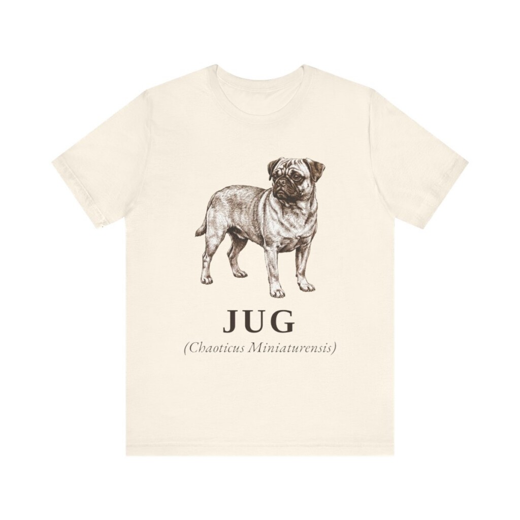 Jug Latin Shirt, Vintage Dog Sketch Tee, Dog Latin Gift Jug Latin Shirt, Vintage Dog Sketch Tee, Dog Latin Gift
