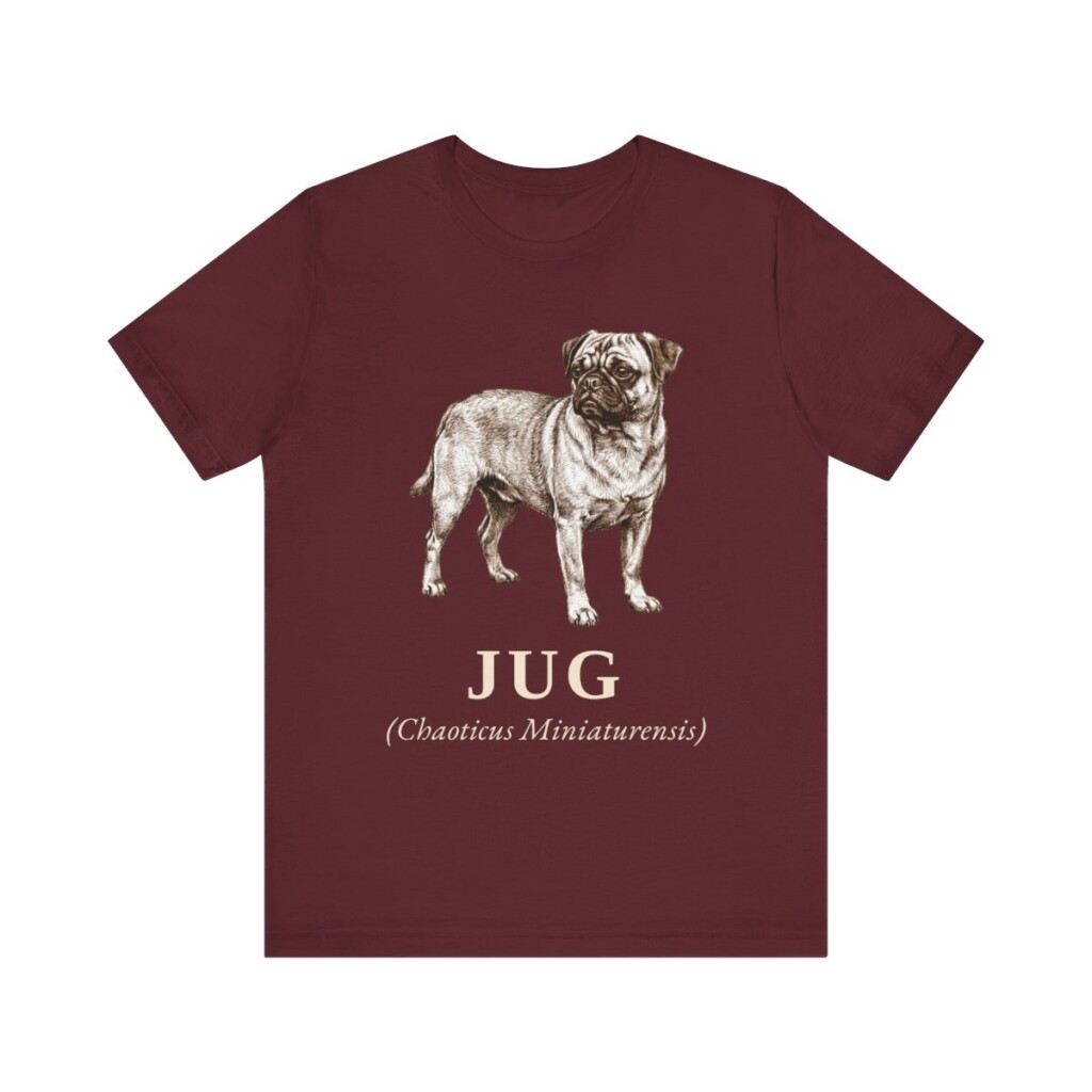 Jug Latin Shirt, Vintage Dog Sketch Tee, Dog Latin Gift Jug Latin Shirt, Vintage Dog Sketch Tee, Dog Latin Gift