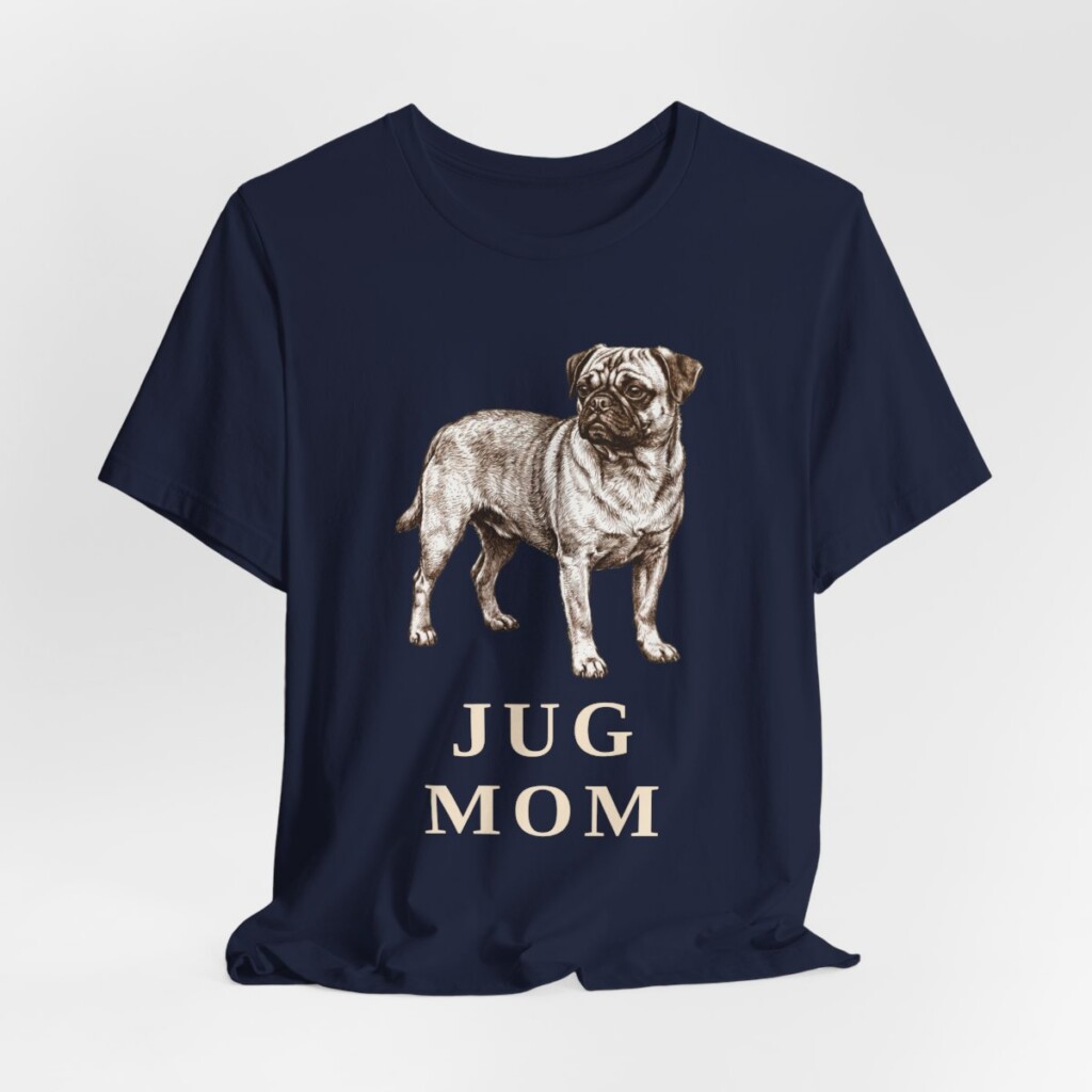 Jug Mom Shirt, Vintage Dog Sketch Tee, Dog Mom Gift Jug Mom Shirt, Vintage Dog Sketch Tee, Dog Mom Gift