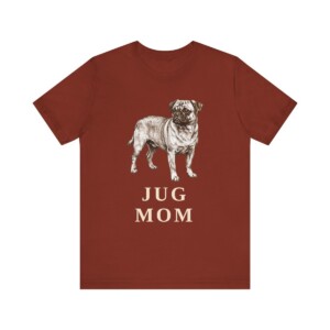 Jug Mom Shirt, Vintage Dog Sketch Tee, Dog Mom Gift