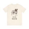 Jug Mom Shirt, Vintage Dog Sketch Tee, Dog Mom Gift Jug Mom Shirt, Vintage Dog Sketch Tee, Dog Mom Gift