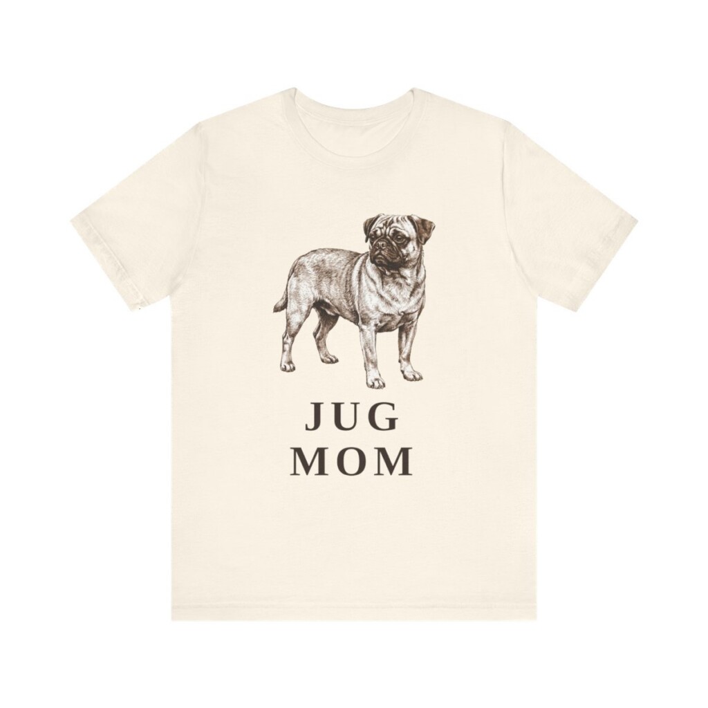 Jug Mom Shirt, Vintage Dog Sketch Tee, Dog Mom Gift Jug Mom Shirt, Vintage Dog Sketch Tee, Dog Mom Gift