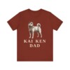 Kai Ken Dad Shirt, Vintage Dog Sketch Tee, Dog Dad Gift