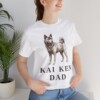 Kai Ken Dad Shirt, Vintage Dog Sketch Tee, Dog Dad Gift