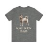 Kai Ken Dad Shirt, Vintage Dog Sketch Tee, Dog Dad Gift