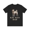 Kai Ken Dad Shirt, Vintage Dog Sketch Tee, Dog Dad Gift