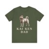 Kai Ken Dad Shirt, Vintage Dog Sketch Tee, Dog Dad Gift