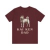 Kai Ken Dad Shirt, Vintage Dog Sketch Tee, Dog Dad Gift