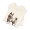 Kai Ken Humor Shirt, Vintage Dog Sketch Tee, Dog Humor Gift Kai Ken Humor Shirt, Vintage Dog Sketch Tee, Dog Humor Gift