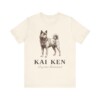 Kai Ken Latin Shirt, Vintage Dog Sketch Tee, Dog Latin Gift