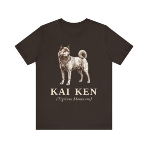 Kai Ken Latin Shirt, Vintage Dog Sketch Tee, Dog Latin Gift