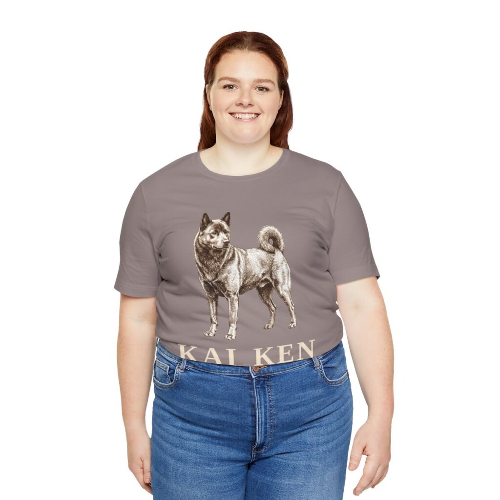 Kai Ken Latin Shirt, Vintage Dog Sketch Tee, Dog Latin Gift