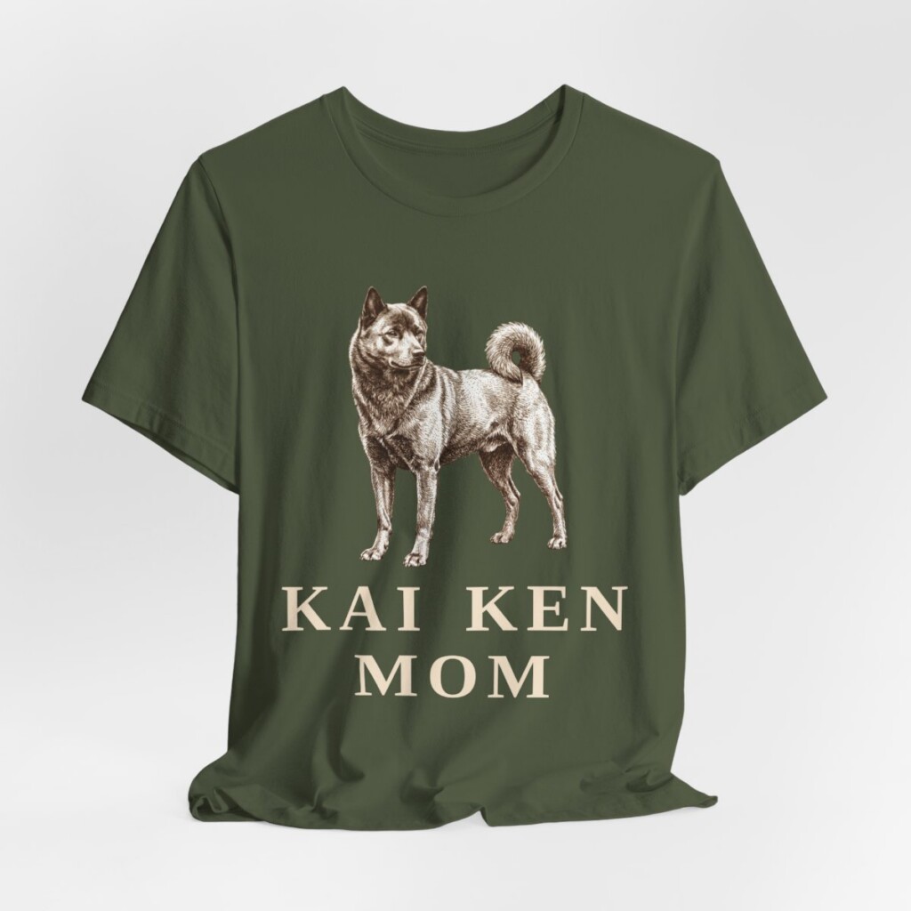 Kai Ken Mom Shirt, Vintage Dog Sketch Tee, Dog Mom Gift Kai Ken Mom Shirt, Vintage Dog Sketch Tee, Dog Mom Gift