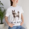 Kai Ken Shirt, Vintage Dog Sketch Tee, Dog Lover Gift