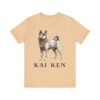 Kai Ken Shirt, Vintage Dog Sketch Tee, Dog Lover Gift
