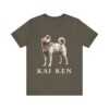 Kai Ken Shirt, Vintage Dog Sketch Tee, Dog Lover Gift