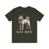 Kai Ken Shirt, Vintage Dog Sketch Tee, Dog Lover Gift