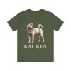 Kai Ken Shirt, Vintage Dog Sketch Tee, Dog Lover Gift