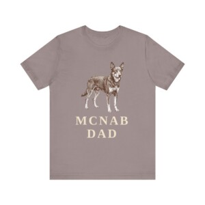 McNab Dad Shirt, Vintage Dog Sketch Tee, Dog Dad Gift
